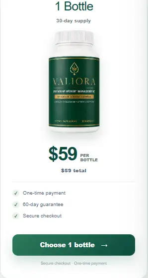 Order valiora 1 Bottle
